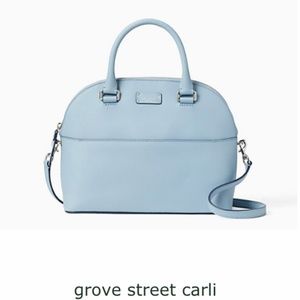 Blue Kate spade purse and matching wallet